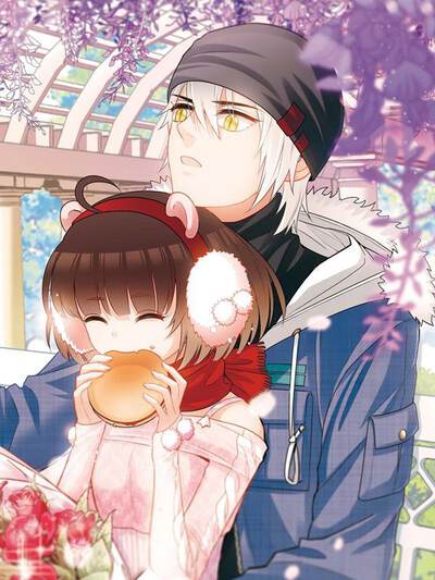 樱花动漫恋爱漫画《樱花落进书页》封面